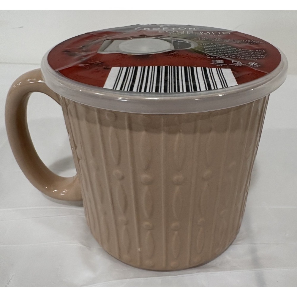 Crofton Stoneware 20oz Soup Cup Mug Microwave And Dishwasher Safe